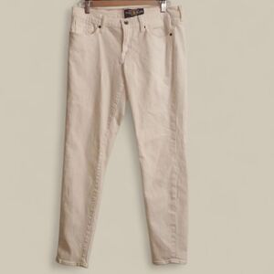 White Lucky Brand Jeans Womens Size 10 White Skinny Charlie